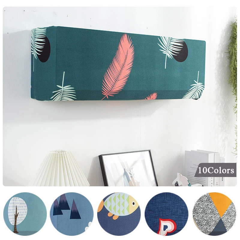 

Простой подвесной чехол для кондиционера, Классический пыленепроницаемый универсальный чехол для кондиционера, гибкий подвесной пылезащи...