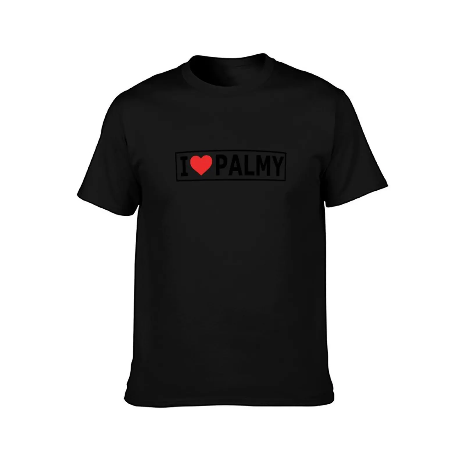 Футболка I Heart Palmy с красным сердцем Графические Рубашки футболка коротким