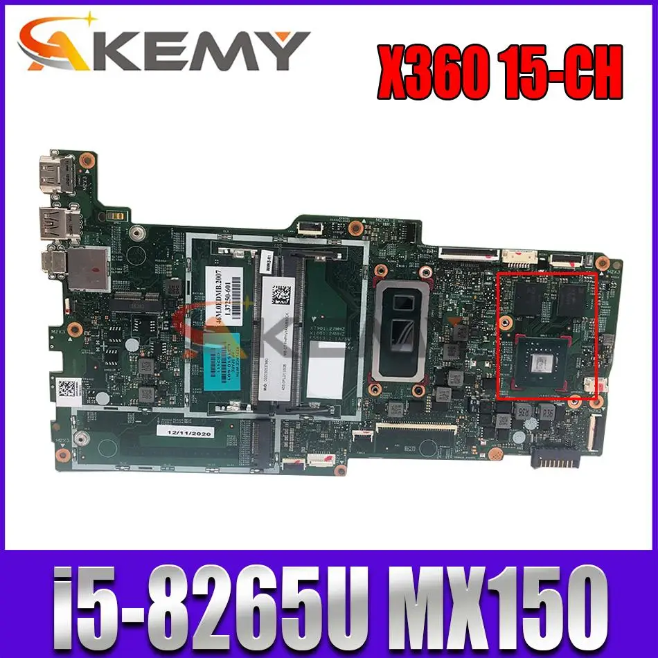 

L31509-601 18709-1 448.0FL04.0011 For HP ENVY X360 15-CN 15M-CN 15T-CN Laptop motherboard L31509-001 with i5-8265U MX150 4GB