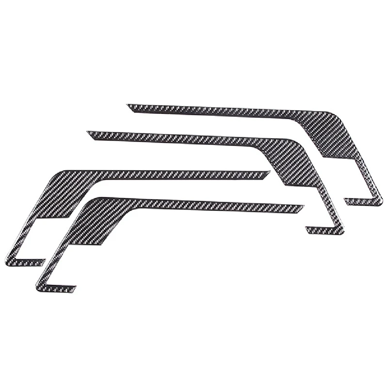 

For 2022-2023 Toyota Tundr Door Panel Decoration Sticker Real Carbon Fiber Soft