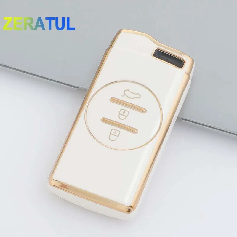 

Мягкий ТПУ чехол для автомобильного ключа для Chery Tiggo 8 Arrizo 5 Pro Gx 5x EQ7 Tiggo 7 Pro Exeed 2020 2021, аксессуары