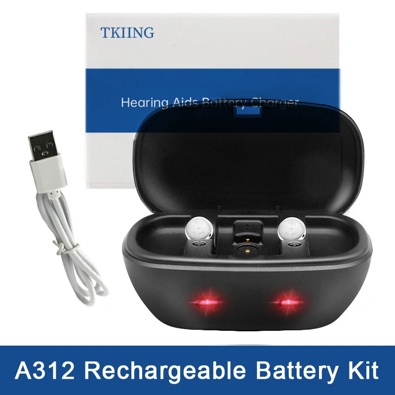Rechargeable Hearing Aid Size 312 Batteries