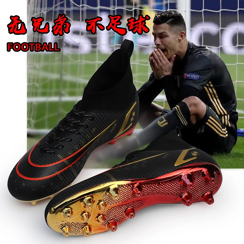 

High Quality Soccer Shoes Neymar Football Boots Futsal Chuteira Campo Cleats Men Training Sneakers Ourdoor Women Footwear TF/AG