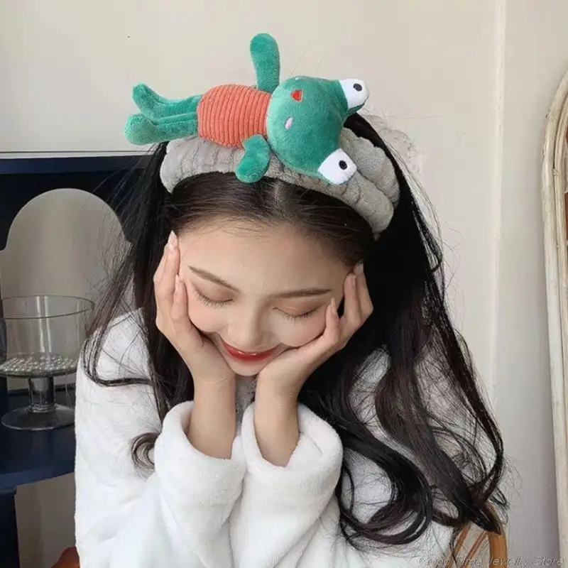 Из плюша в красном цвете Ox дьявол ободок с рогом макияж душа уход за кожей лица