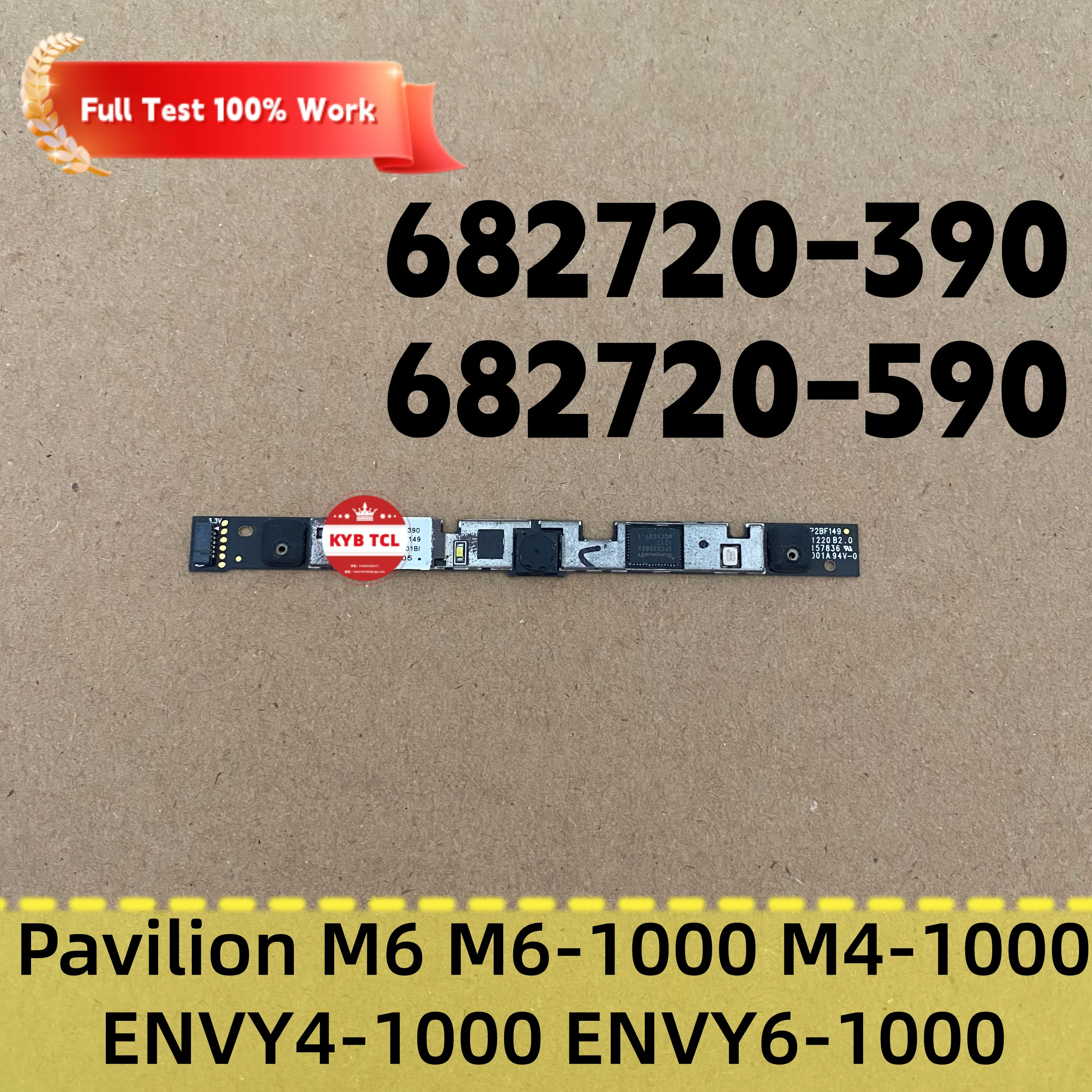 Фото Веб-камера для ноутбука 682720-390 682720-590 для HP ENVY 4 ENVY 6 ENVY 6-1000 4-1000 M6 M4 M7 M6T M6-1000 M4-1000 Pavilion 13-B №1