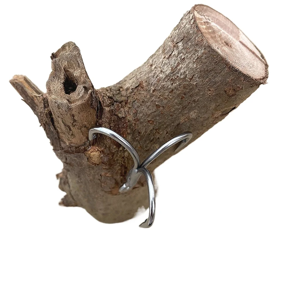 Фото Mustad JL75NP Jaw Lok in-Line 5X Strong Big Game Приманка для морской воды Тройной рыболовный крючок №5