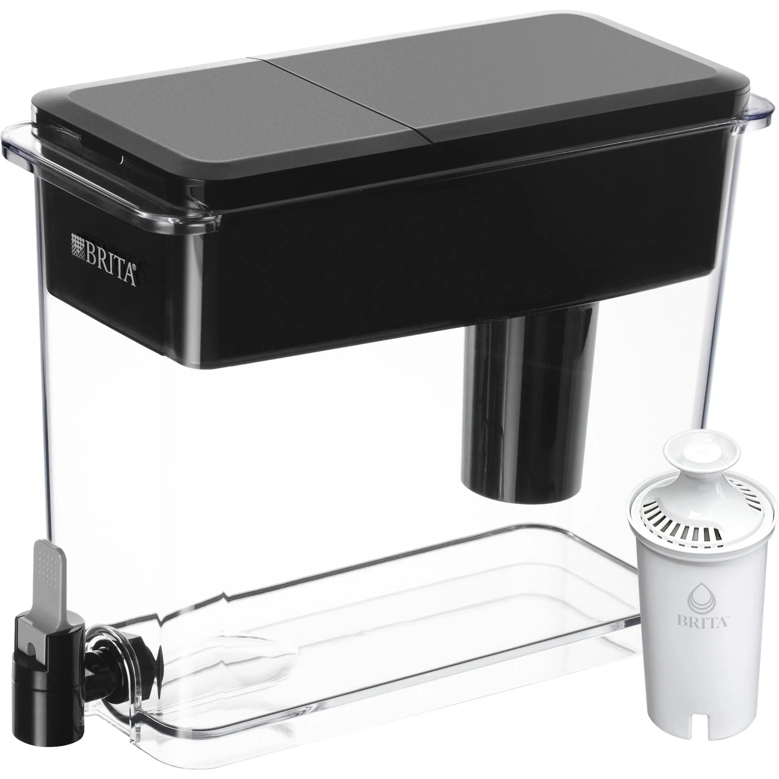 

Brita Ultramax Water Filter Dispenser, 27 Cup - Black
