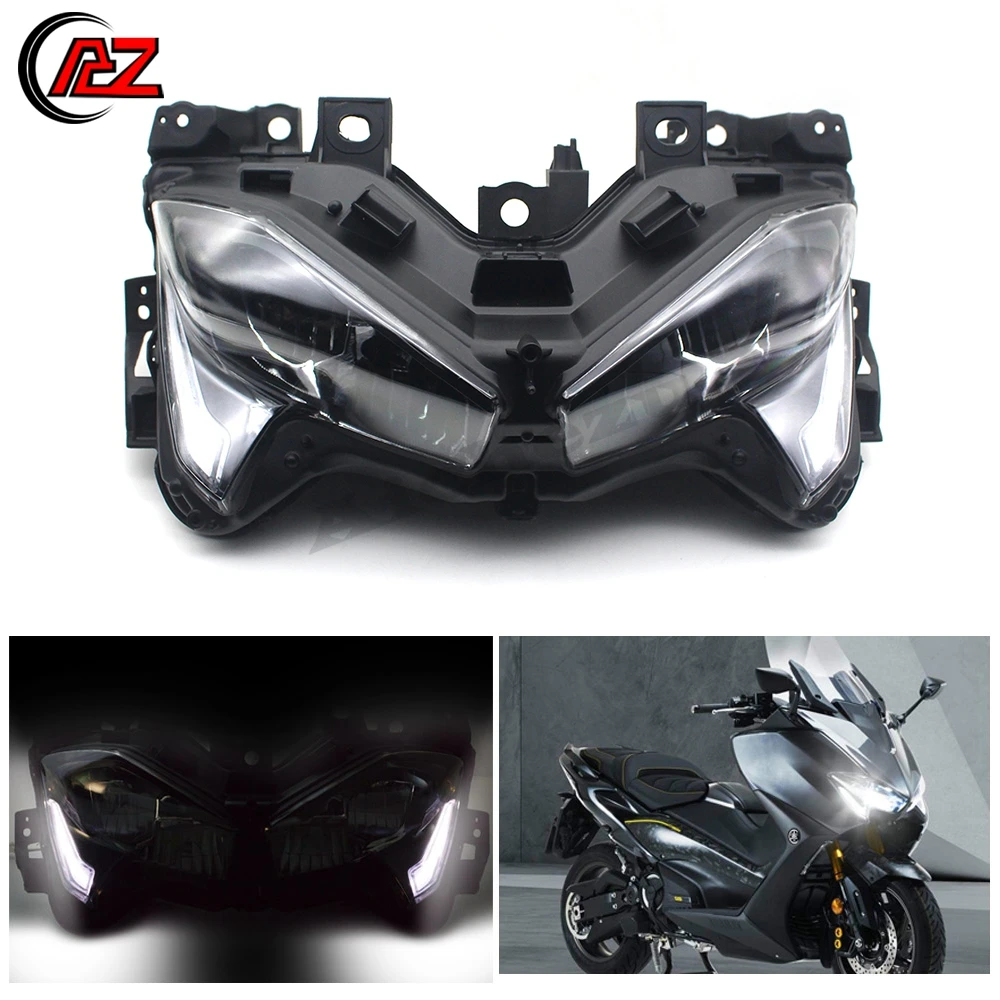 

Headlight Replacement Front Twin Lamp Head Light Assembly for Yamaha TMAX 560 Tech Max 2020 2021 2022 TMAX560 TECHMAX T-MAX