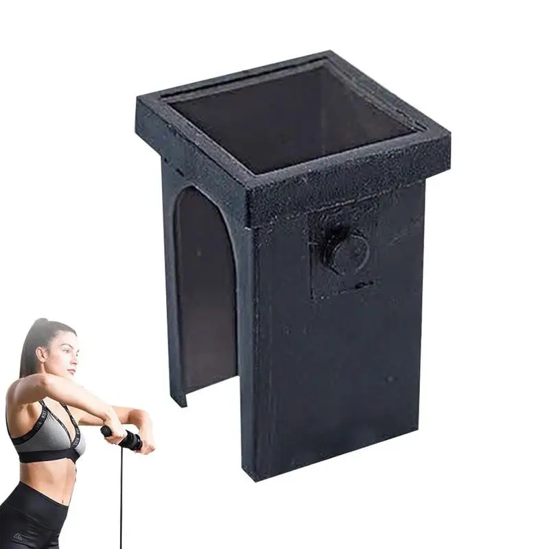 

Square Tubing For Cover Tube Durable Chair Glide Insert Finishing Plugs Fitness Equipment Accessories Sliding Sleeve