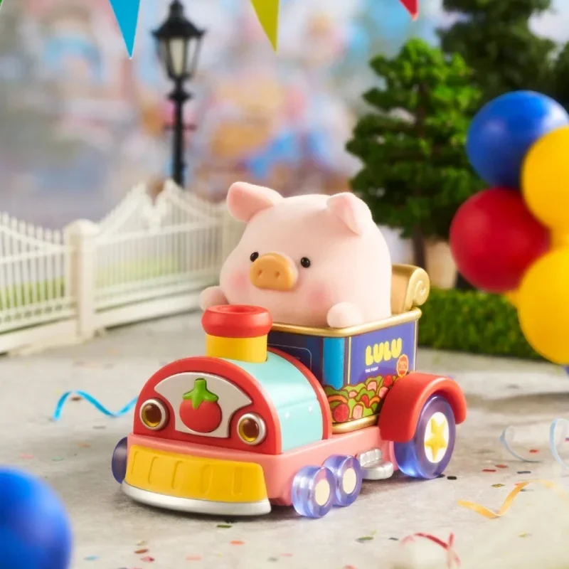 Фото Lulu The Piggy, красочная серия Paradise, слепая коробка, игрушки, каваи, аниме, экшн-фигурка, сюрприз, Mystery Box, куклы, подарок для девочек №1