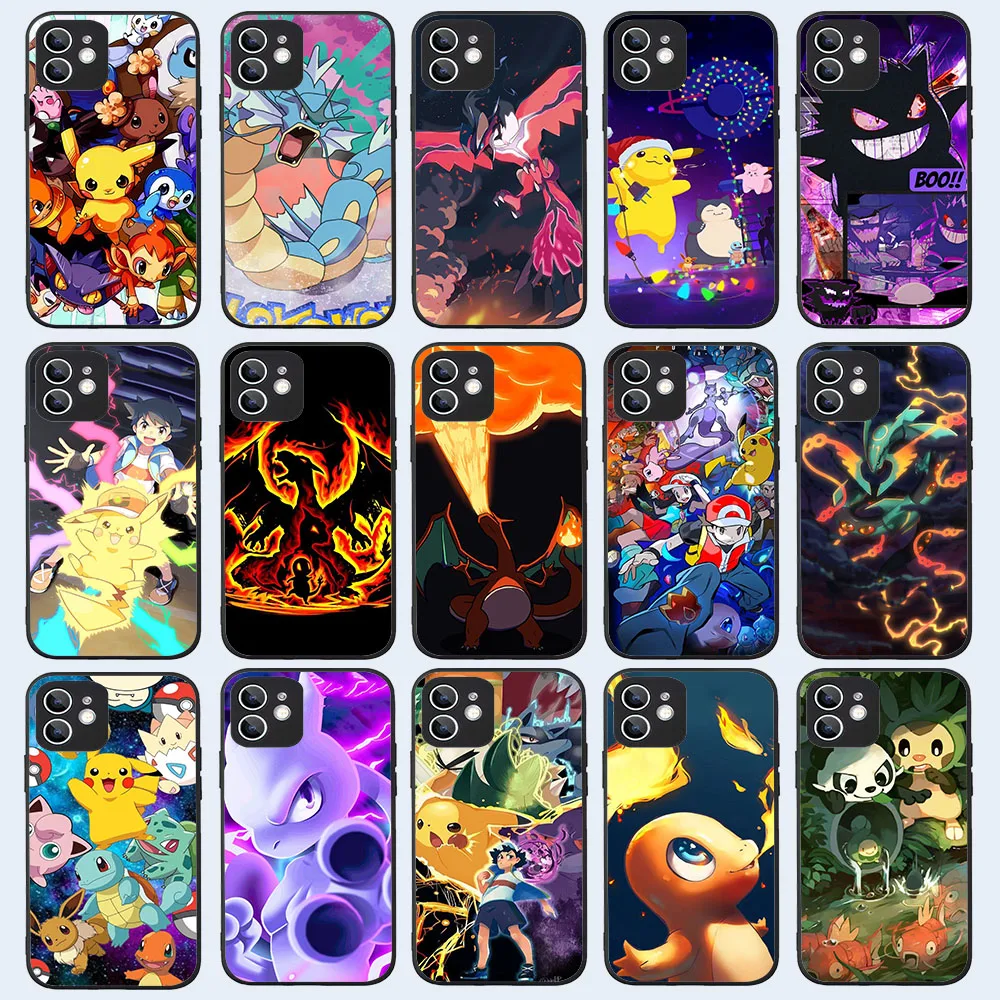 

YS-52 Pokemon Silicone Case For OPPO A31 A1 A83 A85 A16 A16S A54S A53 A53S A55 A56 A32 A33