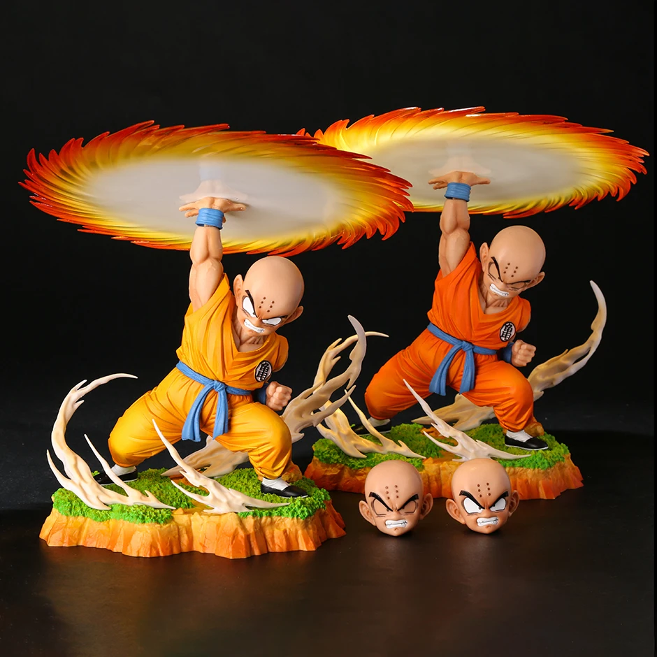 

Dragon Ball Air Circle Cutting Krillin PVC Figure Model Statue Collection Toy