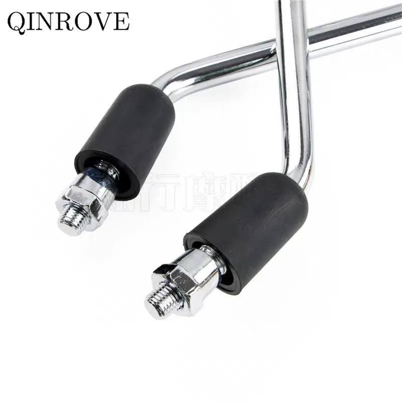 Зеркало заднего вида 8 дюймов 10 мм для мотоциклов Yamaha MT09 MT07 MT01 FZ15 XMAX 250 Tenere 700 Zontes G1