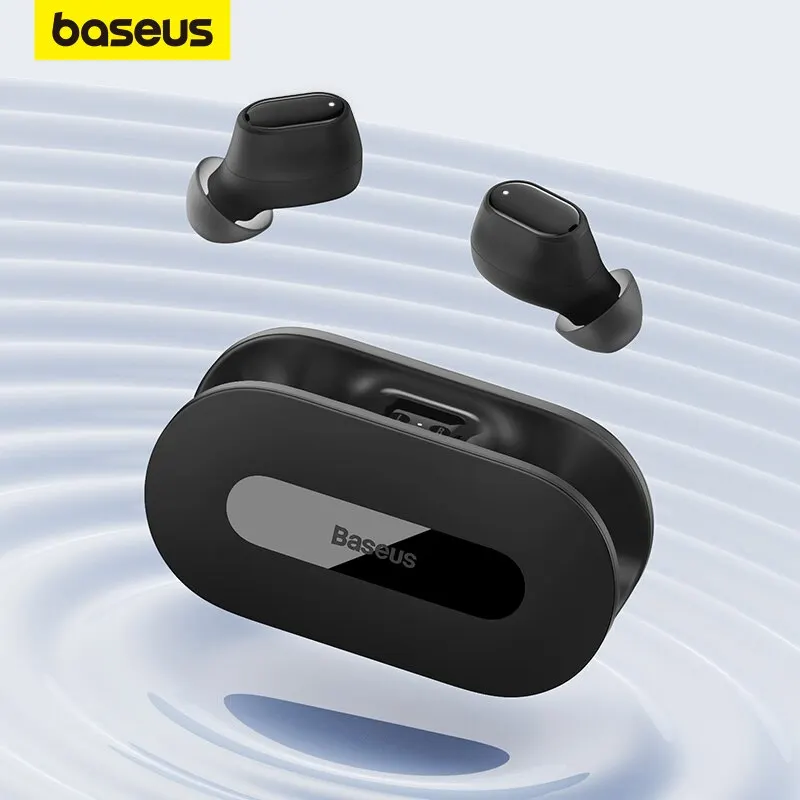   Baseus Bowie EZ10 TWS 이어폰, 블루투스 5.3, 무선 헤드폰, 고속 충전, 미니 인이어 이어버드, 스포츠 헤드셋, 0.06s 저지연 