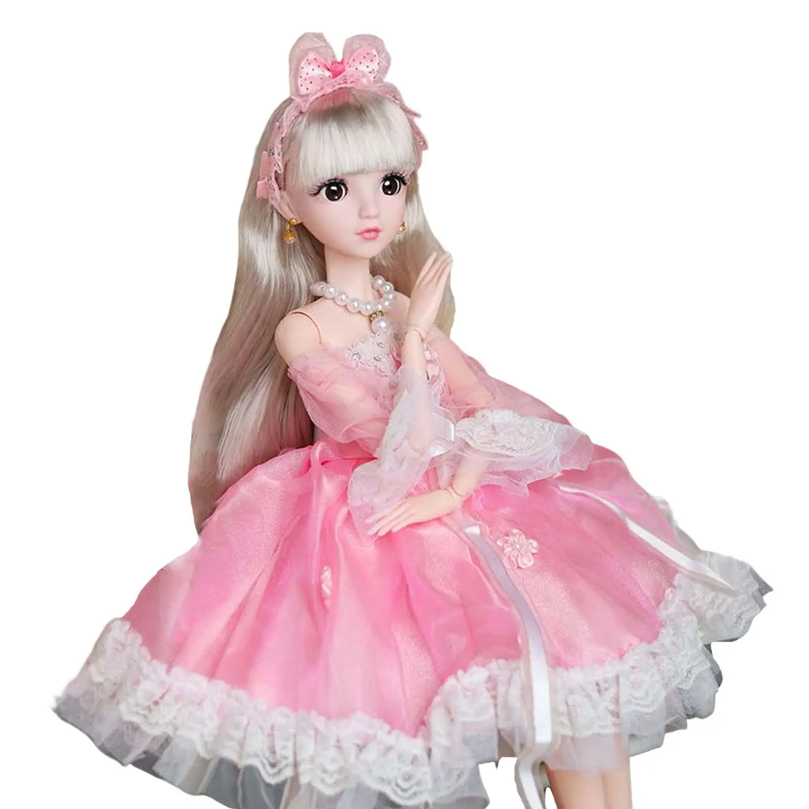 Girls Doll BJD Dolls 24 inch Ball Jointed Doll Princess Doll for Best Gift Doll Playset Tea Party Girl Kids Toys images - 6