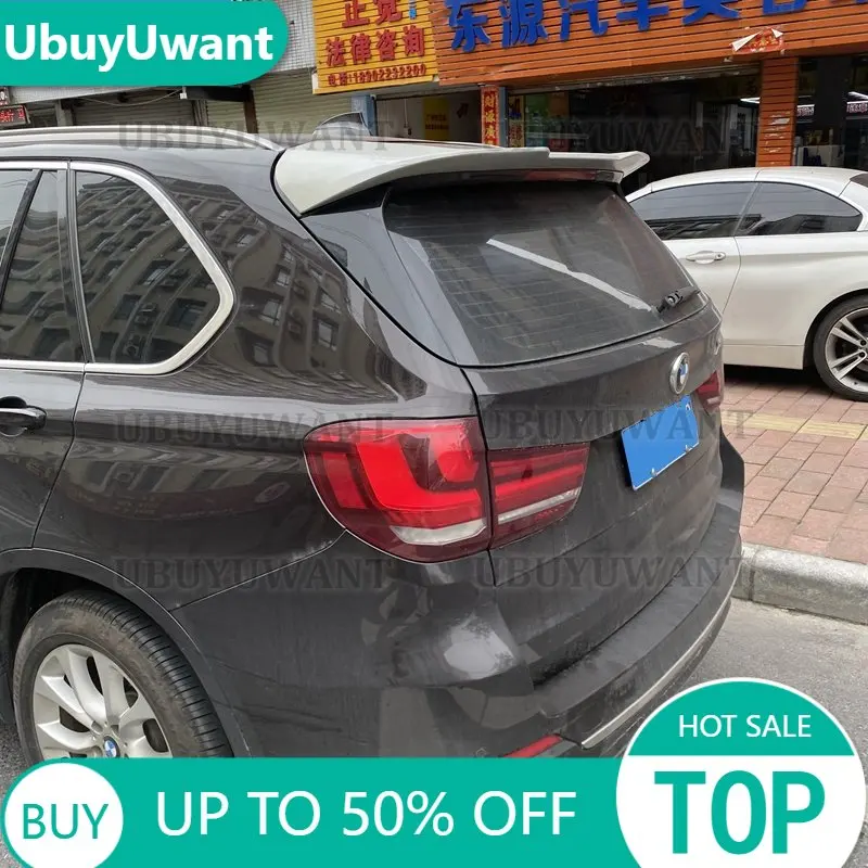 

Для BMW X5 F15 новый высококачественный АБС глянцевый черный/углеродное волокно вид задний багажник спойлер верхнее крыло 2014 2015 2016 2017 2018