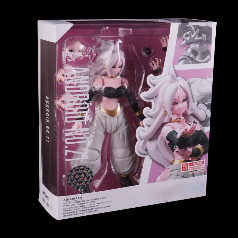 

Фигурки героев аниме «Драконий жемчуг», ПВХ игрушки на Android № 21 Buu, доступны 2 стиля, 16/23 см, подарок на день рождения