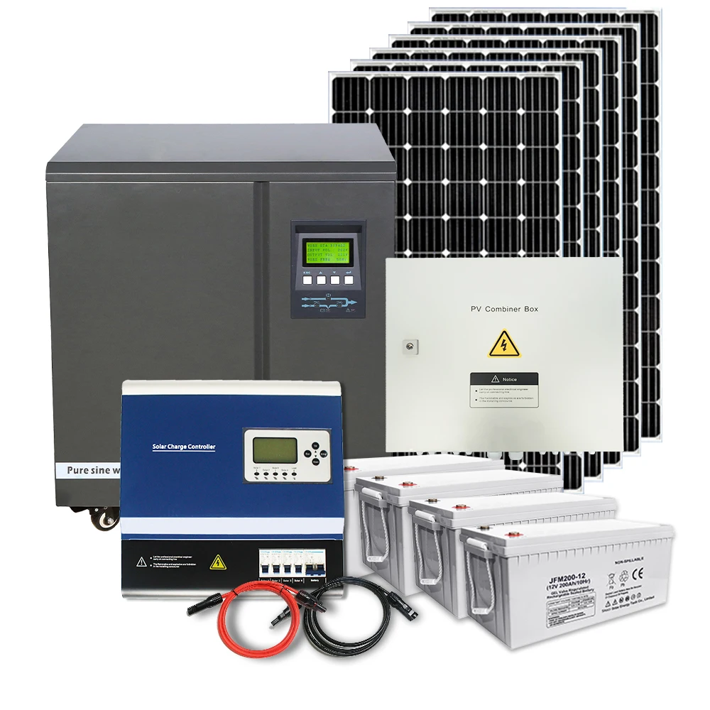 With lithium storage off grid 50 kw eu for big college 10 kw hybrid battery storage 100kw panel solar energy systems electronics