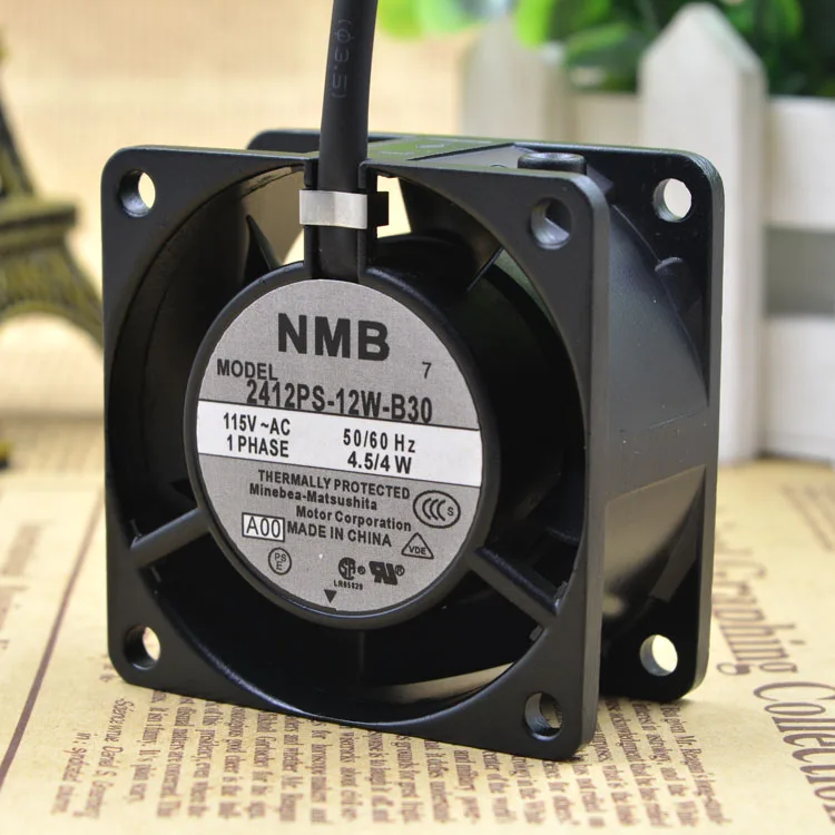 

Новый оригинальный 60*60*28 мм охлаждающий вентилятор 2412PS-12W-B30