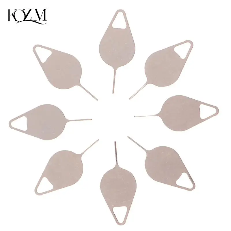

50pcs Sim Card Tray Removal Eject Pin Key Tool Stainless Steel Needle