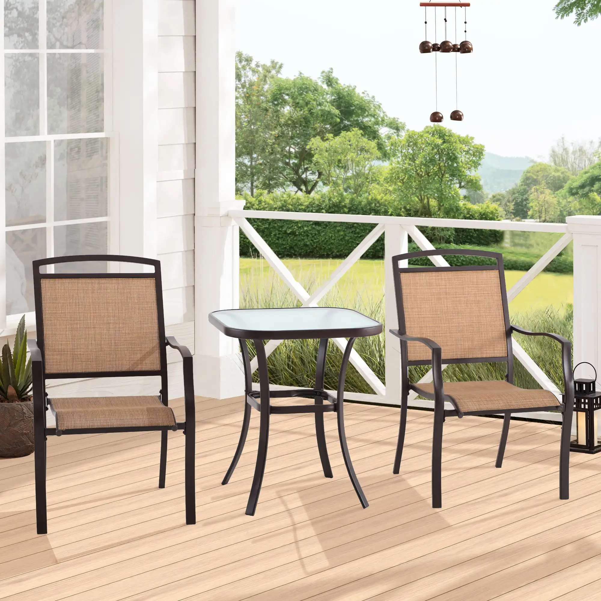 3-Piece Outdoor Bistro Set