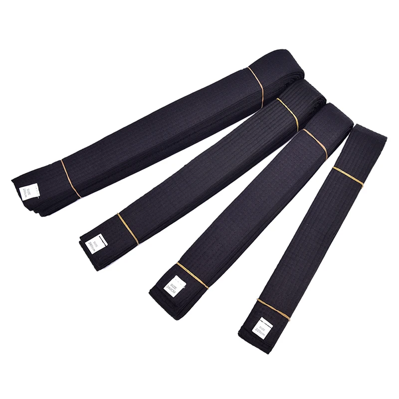 

Cotton Taekwondo Black Belt 2.2/2.4/2.6/2.8m Length Unisex Sparing Competition