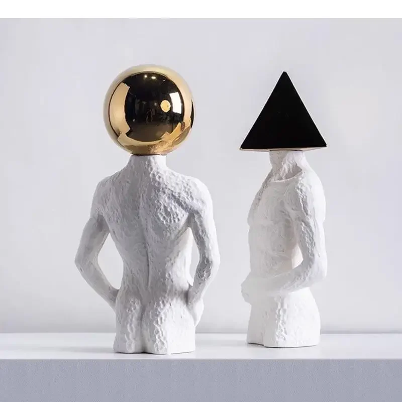 Статуя рисунка géométrique oeuvre te