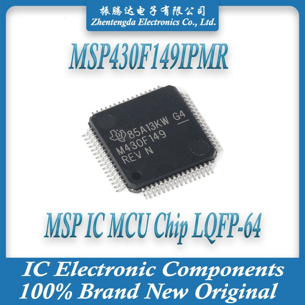 

MSP430F149IPMR MSP430F149 MSP430F MSP430 MSP IC MCU Chip LQFP-64