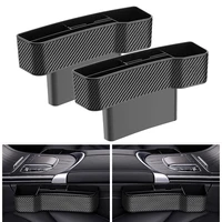 car leather seat gap storage box interior auto charger wireless charging auto seat side organizer automobiles goods accessories