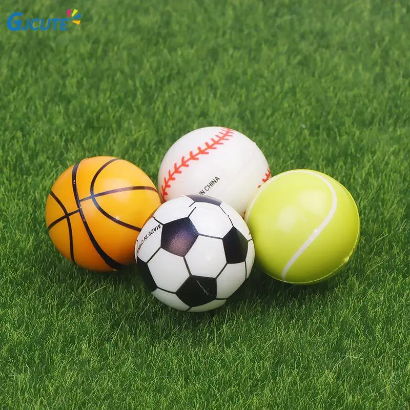 

1pc 45MM Solid PU Sponge Ball Infant/Toddler Hand Grab Puzzle Pressure Toy Ball Pinch Pressure Relief Grip Ball Sports Ball Toy