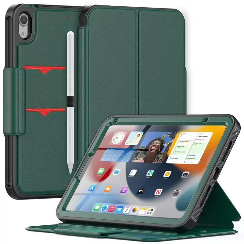 

Cover Silicone Leather Case For iPad Mini 6 5 4 Kids Safe Heavy Duty Armor Shockproof Cover For iPad Pro 11 10.2 9.7