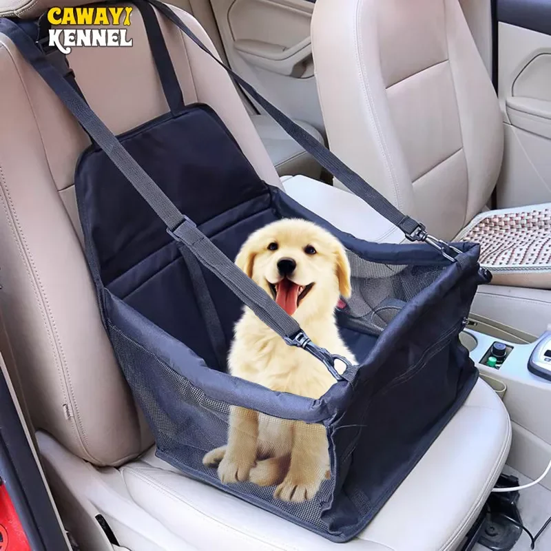 

CAWAYI KENNEL Travel Dog Car Seat Cover Folding Hammock Pet Carriers Bag Carrying For Cats Dogs transportin perro autostoel hond