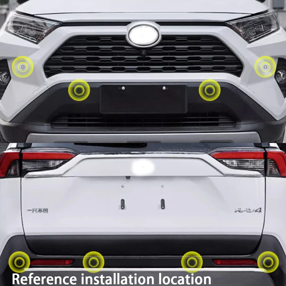 ZhuCamX реверсивный резервный радар детектор зуммера датчик парковки для Toyota RAV4 XA50