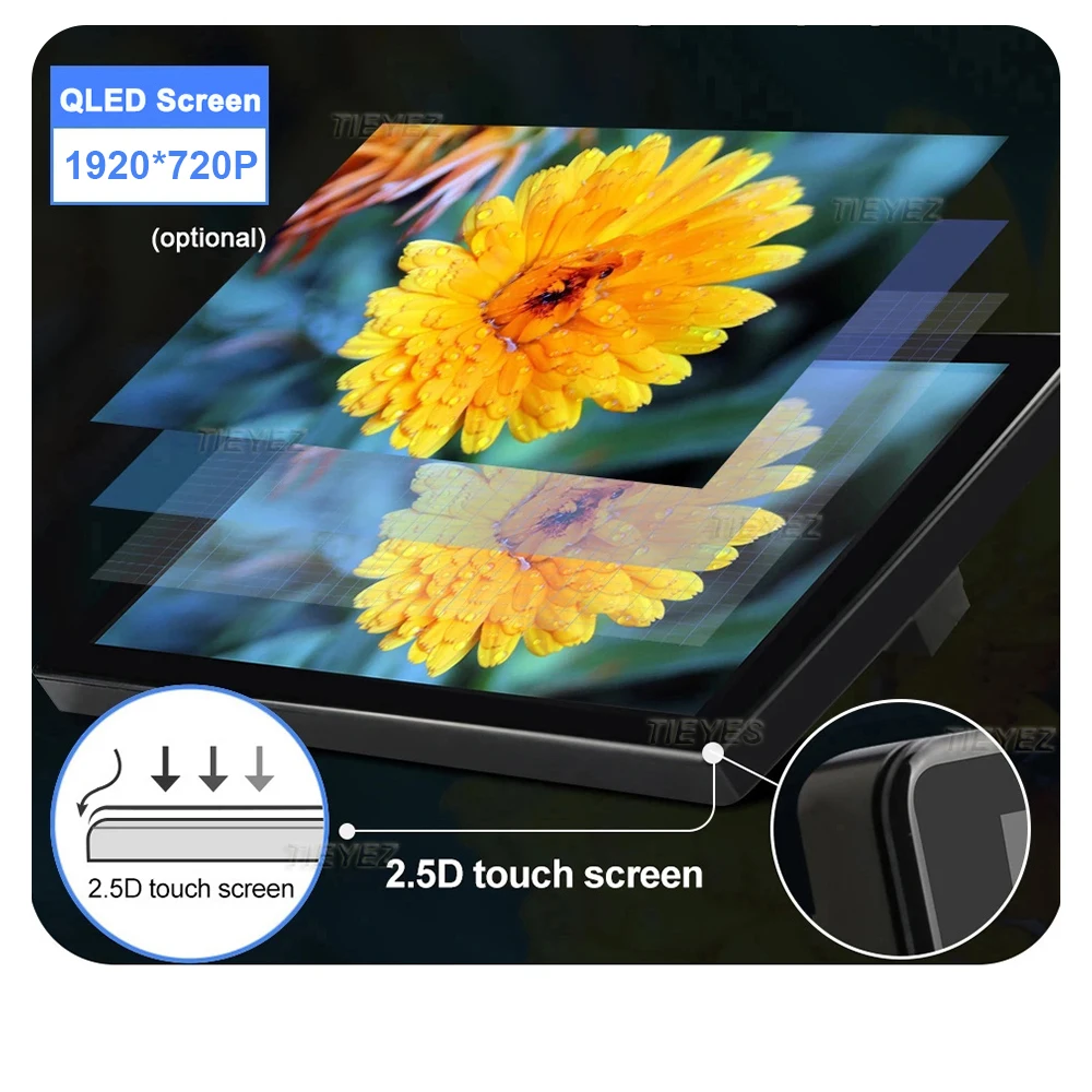 12 3 &quot8 + 128G Android 13 Автомобильный видеоплеер для BMW 5 серии 540 550 F07 GT 2011-2018 CIC NBT