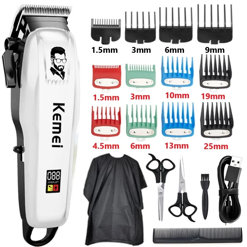 KM-PG809A Hair Clipper electric Hair Trimmer professional Me