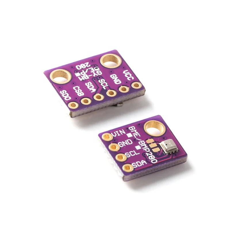 

Цифровой модуль датчика атмосферного давления, температуры и влажности, Mini GY-BME280 5V I2C SPI