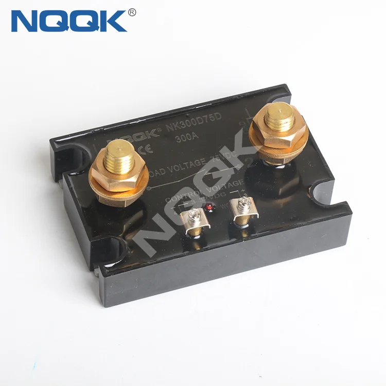 

300A LOAD 75 V DC CONTROL 32V DC Single Phase SSR solid state relay