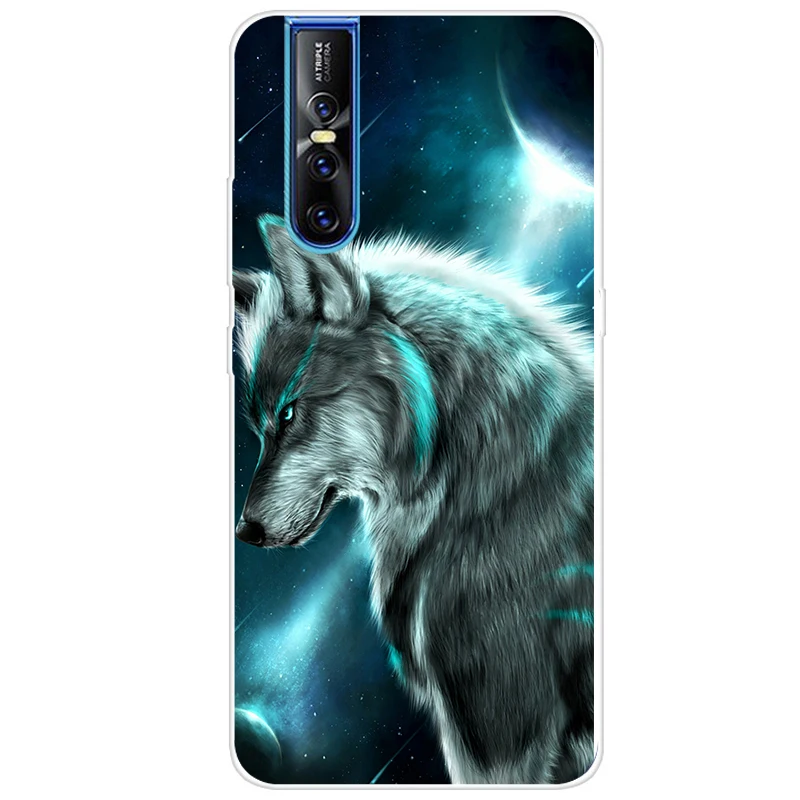 Силиконовый чехол для VIVO V15 Pro задняя крышка телефона V15Pro V 15 1819 s Мягкий бампер VIVOV15