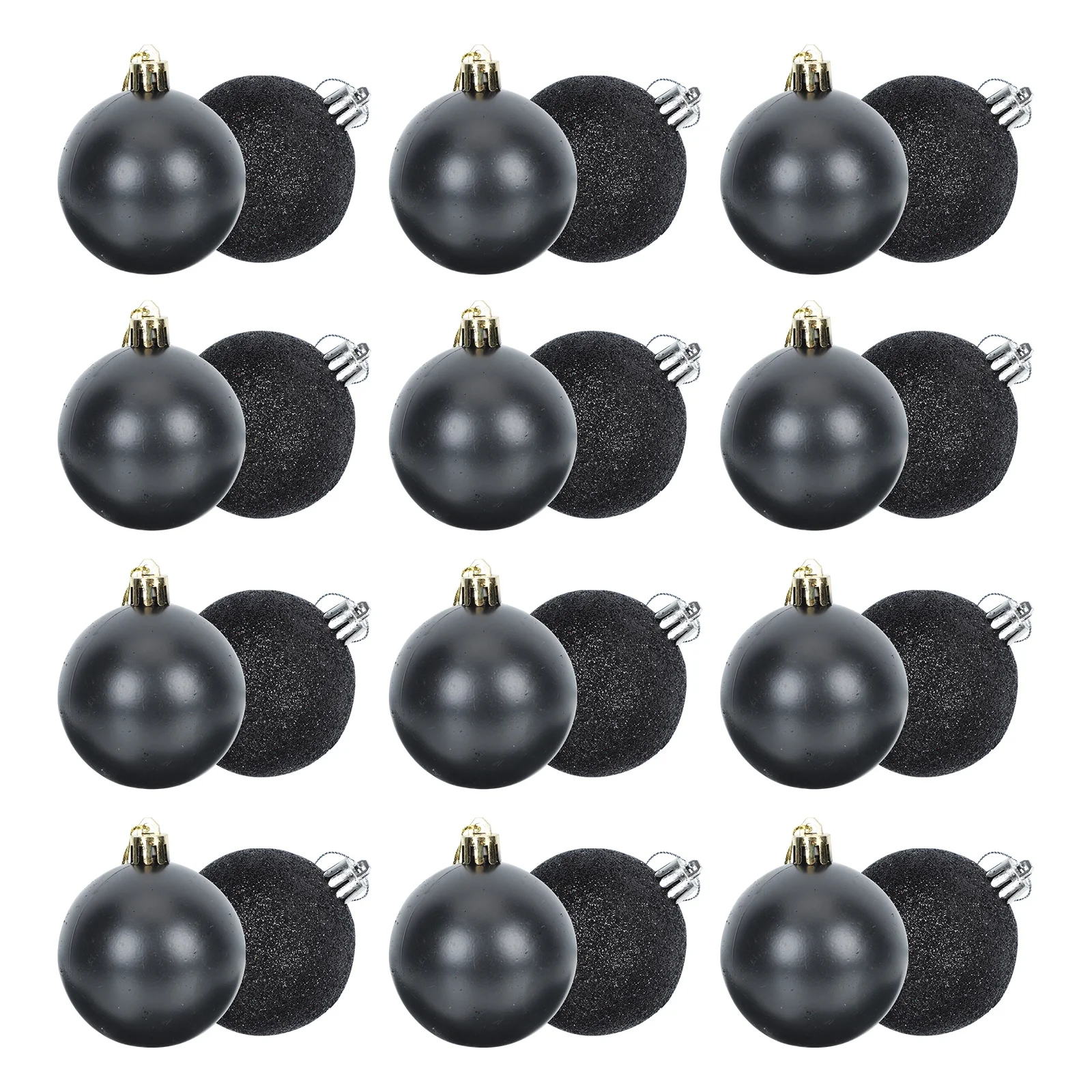 

24Pcs Christmas Decorative Pendants Christmas Balls Xmas Tree Pendants