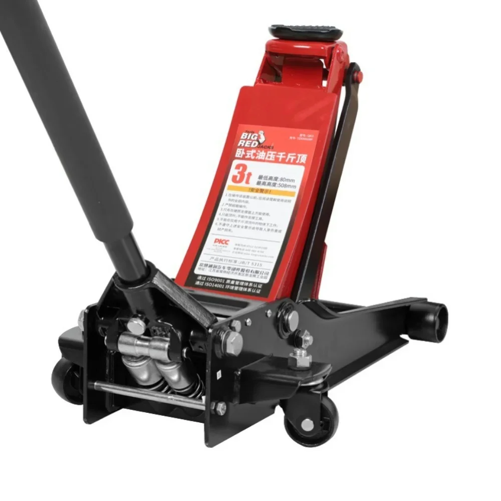 Тяжелый Красный гидравлический подъемник на 3 тонны для обслуживания автомобиля
