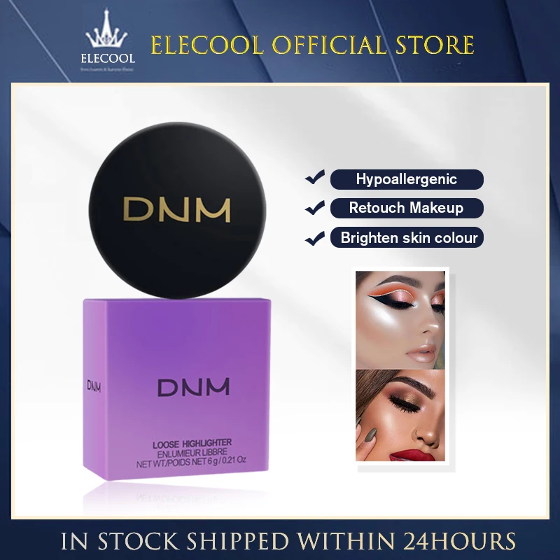 

6ml High-gloss Loose Powder Control Oil Pearlescent Powder Shimmer Long-lasting Waterproof Loose Powder Face Makeup Cosmetics