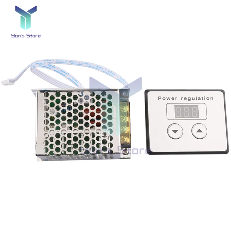 Цифровой регулятор напряжения SCR 4000 Вт Управление приводом двигателя ler тиристор