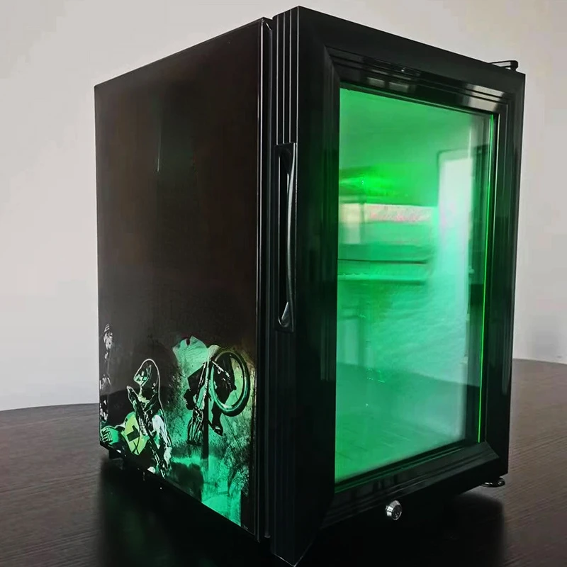 

21L Led Light Commercial Glass Door Small Energy Display Fridge