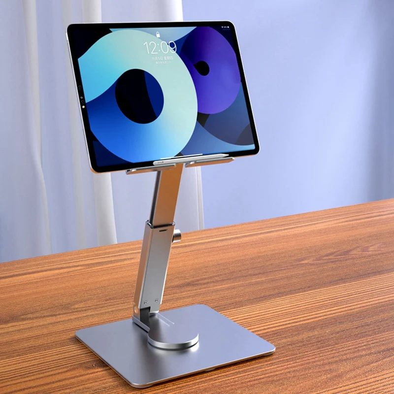 Настольная подставка для планшета Регулируемый складной держатель Ipad ноутбука
