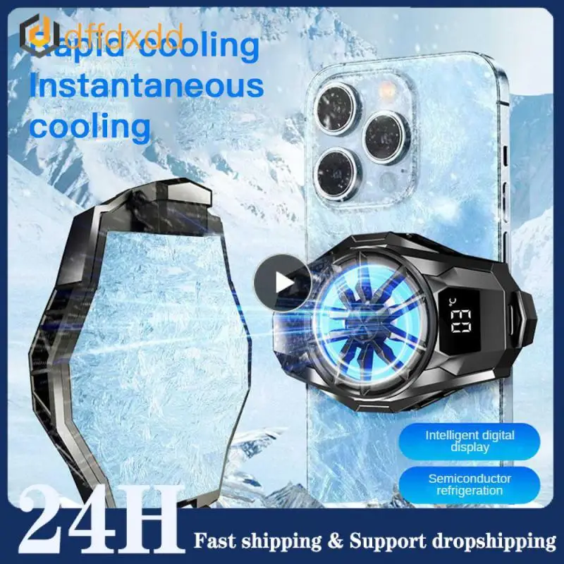 

Type-c Fast Cooling Mobile Phone S8 4.5-6.7 Inch Electronic Competition Radiator 5v/2a Cooling Fan Mobile Phone Radiator
