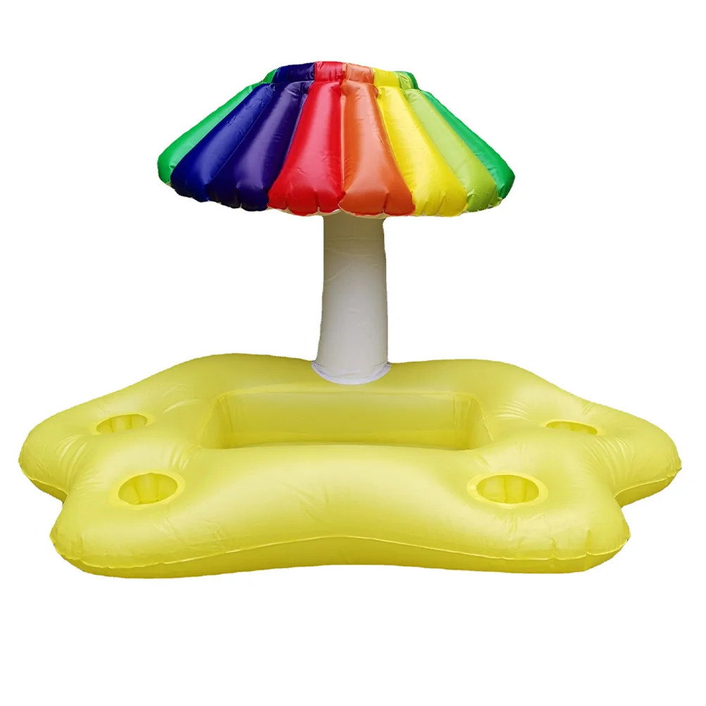 

1Pc Inflatable Drink Float Floating Drink Tray Water Fruit Service Bar