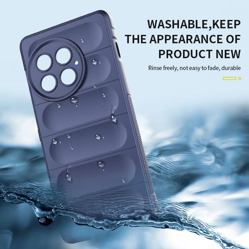 Противоударная задняя крышка из жидкого силикона для Oneplus ACE 2 3 2V 3V ACE2