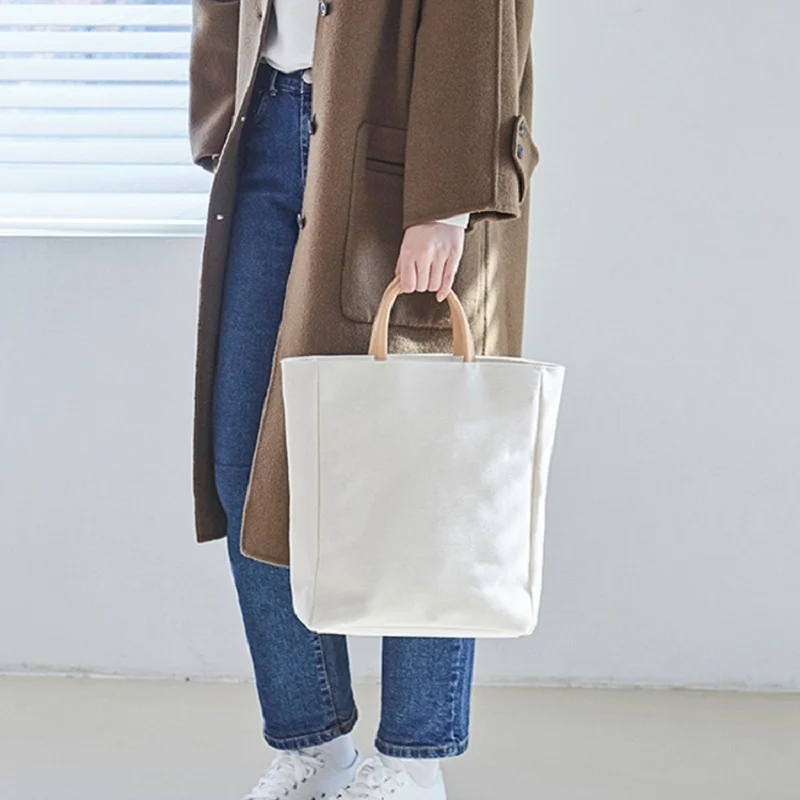 Корейская версия Instagram простая Женская холщовая Повседневная сумка модная