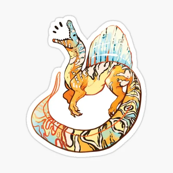 

Happy Spino 5 шт. наклейки для забавного ноутбука бампера домашний фон автомобильный принт аниме стена милые детские бутылки для воды художественные украшения