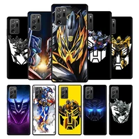 transformers art case cover for samsung galaxy note 10 20 8 9 10 ultra f12 f22 m30s m11 m22 5g original capinha cell silicone